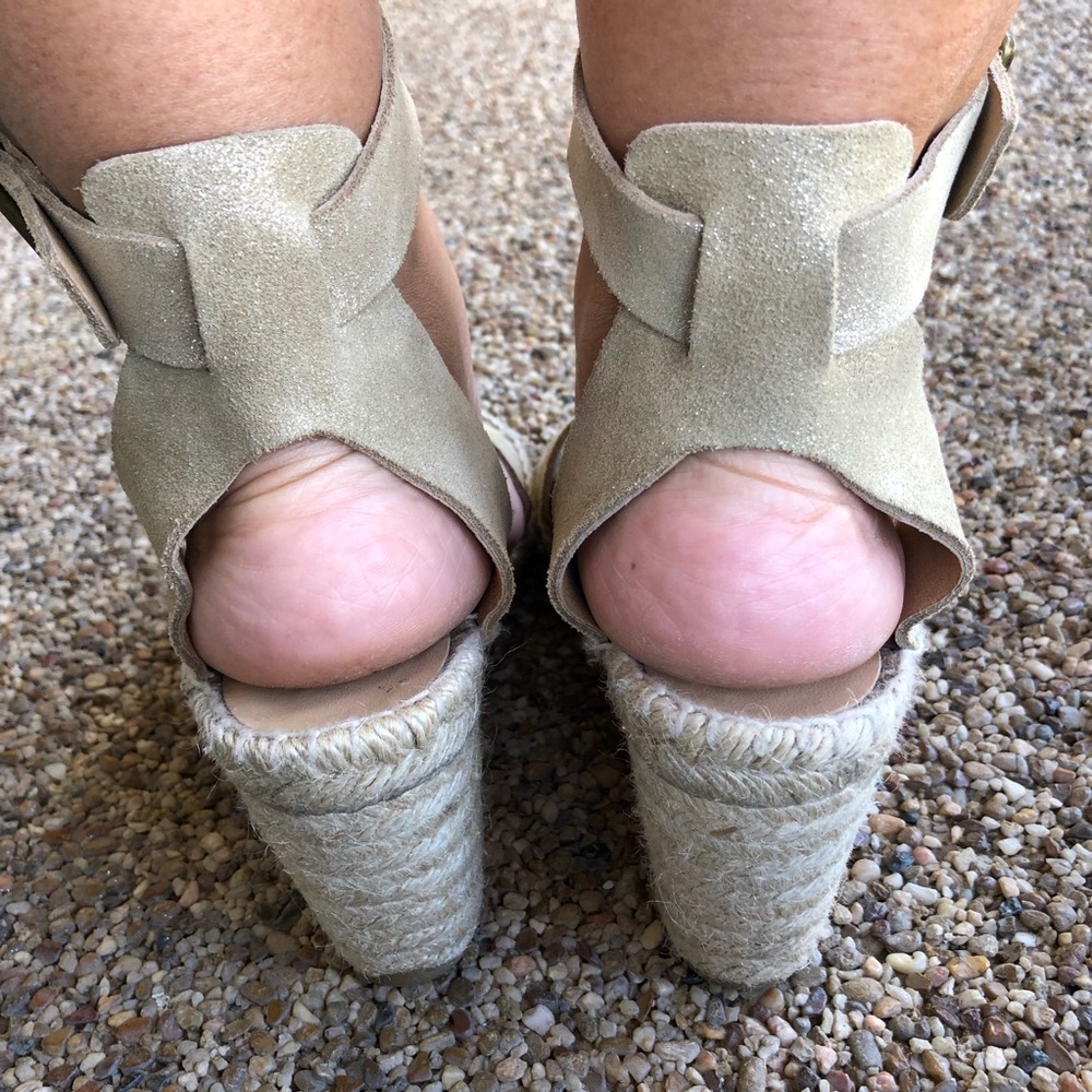 J. Crew Espadrille Wedges. - Picture 4 of 8